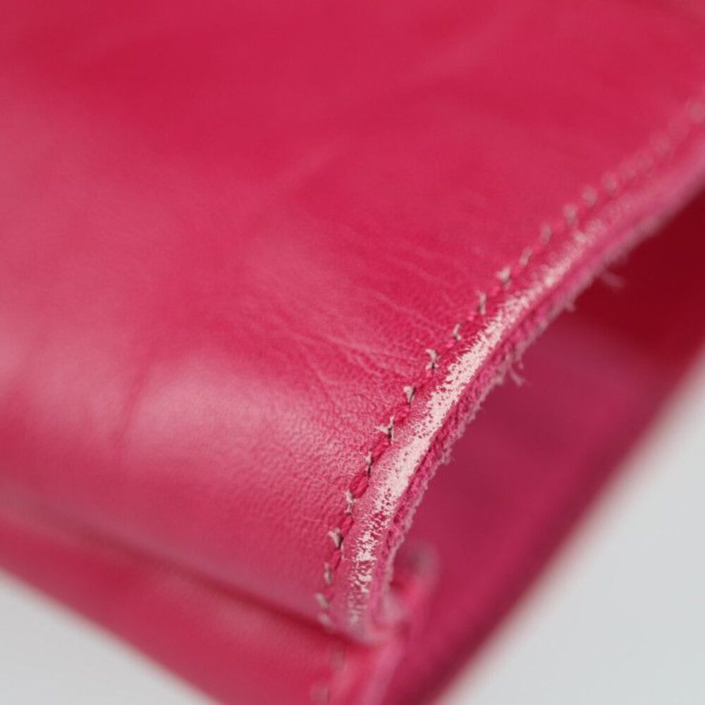 Saint Laurent Paris Vaulisse Tote Bag Leather Suede Fuchsia Pinkish - Picture 7 of 9